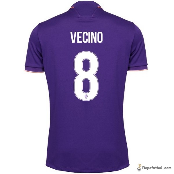 Camiseta Fiorentina Replica Primera Ropa Vecino 2016/17 Purpura